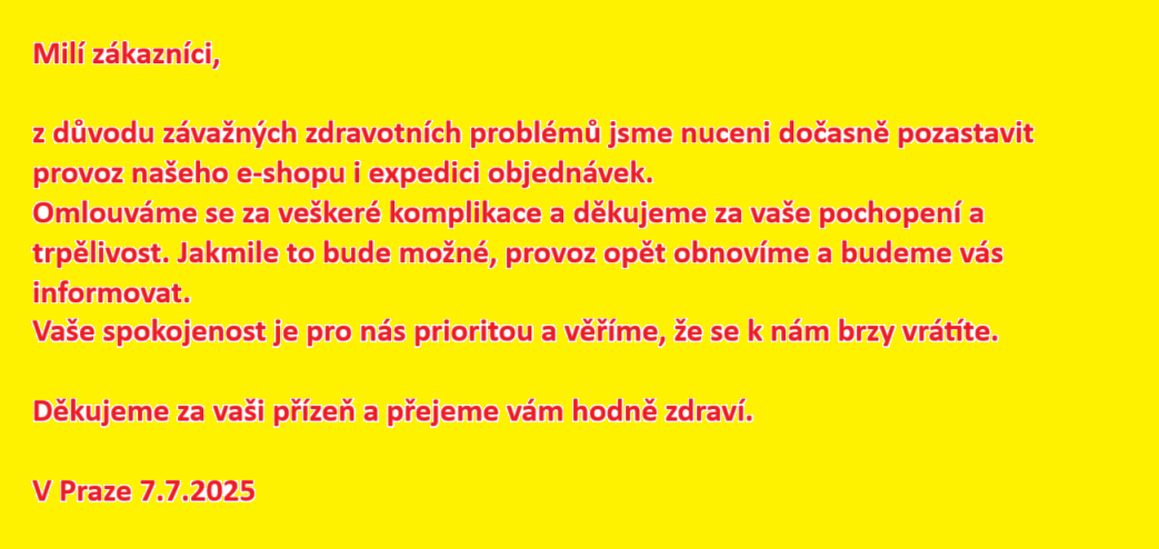 DŮLEŽITÁ INFORMACE !!!