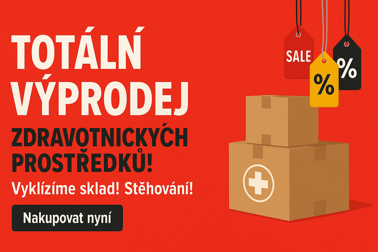 Výprodej skladu