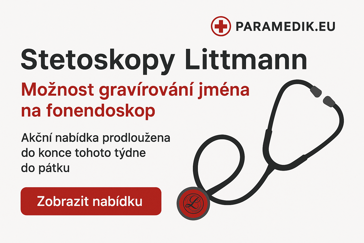 Gravírování fonendoskopů Littmann