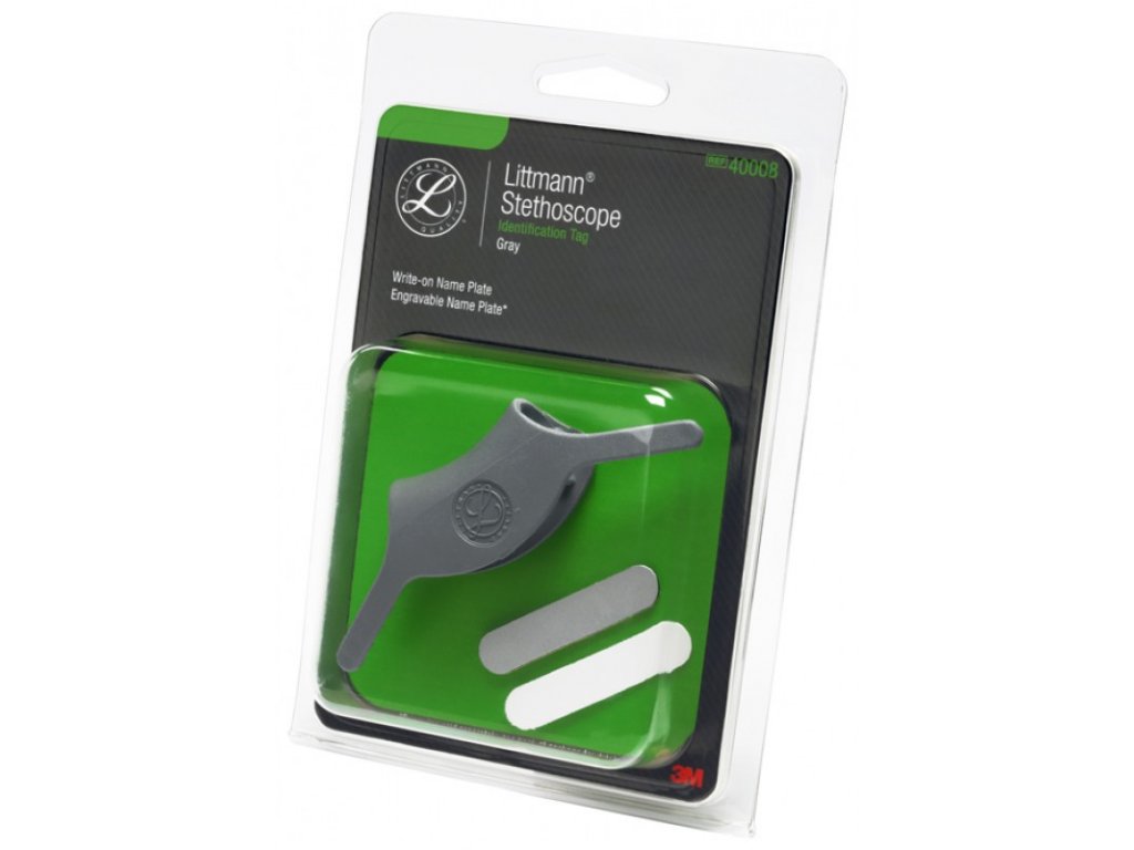 Jmenovka ID Tag 3M™ Littmann® - šedá