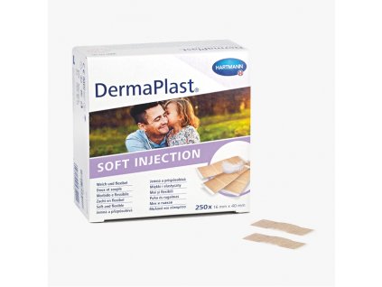 dermaplast soft injection plaster 4x16cm 250 piece