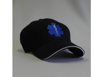 Kšiltovka - hvězda života - tmavě modrá