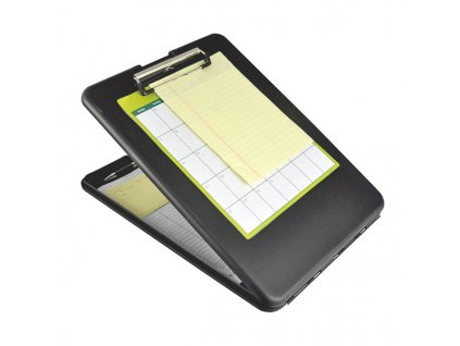 Plastové desky Plastic clipboard SlimMate - černé