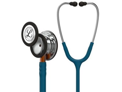 Fonendoskop Littmann Classic III - karibská modrá/zrcadlová/oranžová