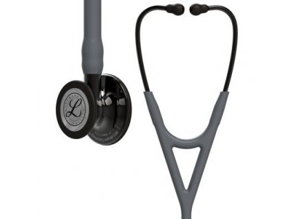 cardiology iv 6238 high polish smoke finish gray tube smoke stem and smoke headset