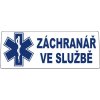 ZACHRANNAR VE SLUZBE