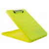 Plastové desky Plastic clipboard SlimMate - neonově žluté