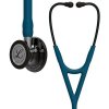 cardiology iv 6234 high polish smoke finish carribean blue tube mirror stem smoke headset