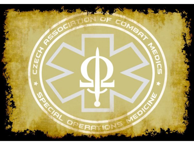 TRIKO CZECH ASSOCIATION of COMBAT MEDICS PÍSKOVÁ BARVA (TRIKO CACM  - Desert TRIKO CACM  - Desert velikost S,)