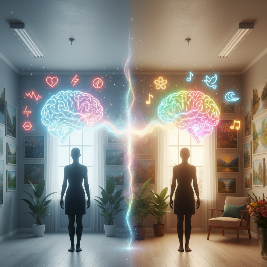 Umění, které uzdravuje: jak vizuální prostředí ovlivňuje mozek a emoce