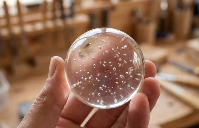 Wie man Blasen im Epoxidharz loswird