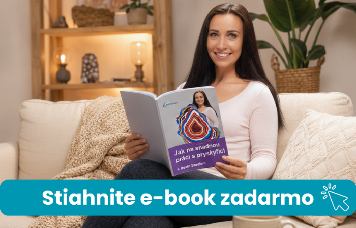 Začnite tvoriť so živicou: stiahnite si zadarmo e-book pre začiatočníkov