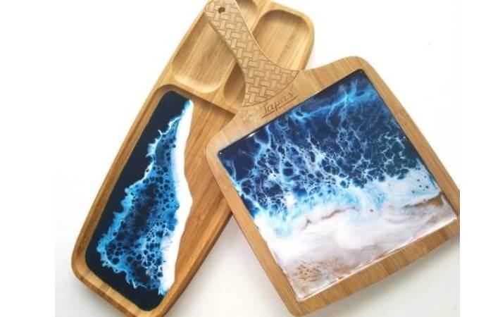 Aké povrchy a materiály je možné ozdobiť či ošetriť epoxidovou živicou?