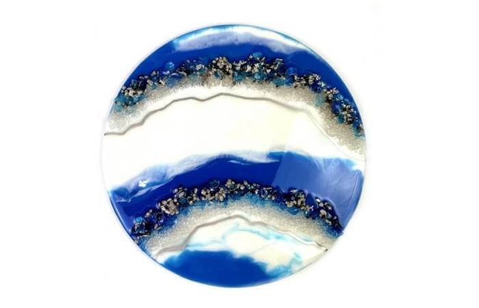 How to paint a picture with epoxy resin on a PVC board