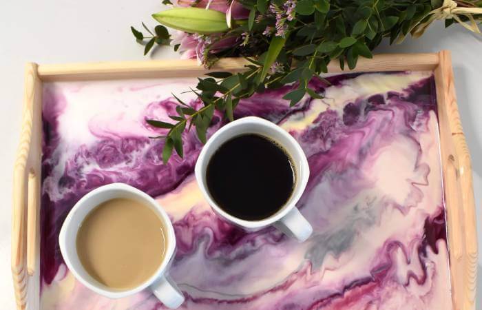 Jak vyrobit etažéry, misky a servírovací podnosy z epoxidové pryskyřice