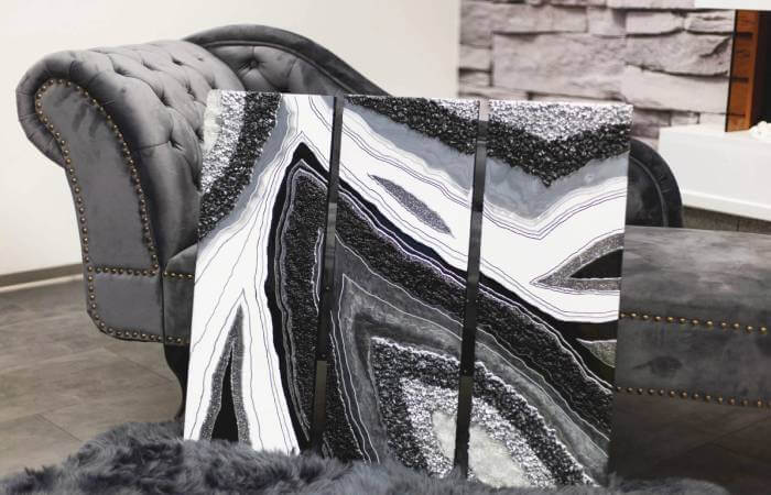 How to make geodes from crystal epoxy resin