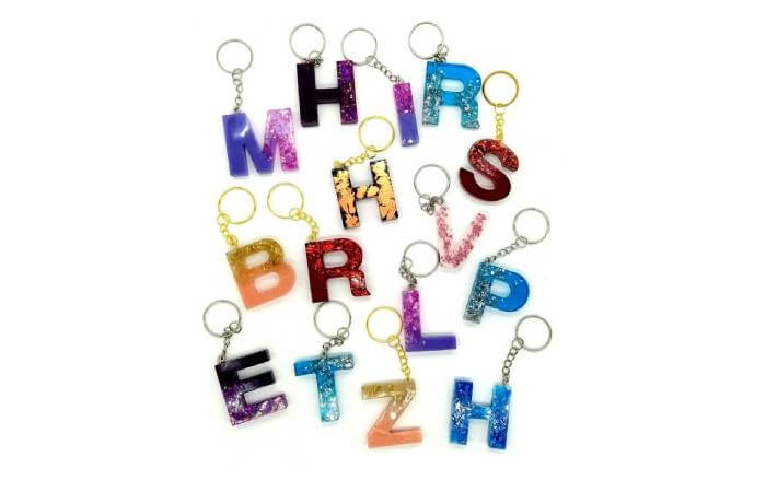 How to make keychains from epoxy resin
