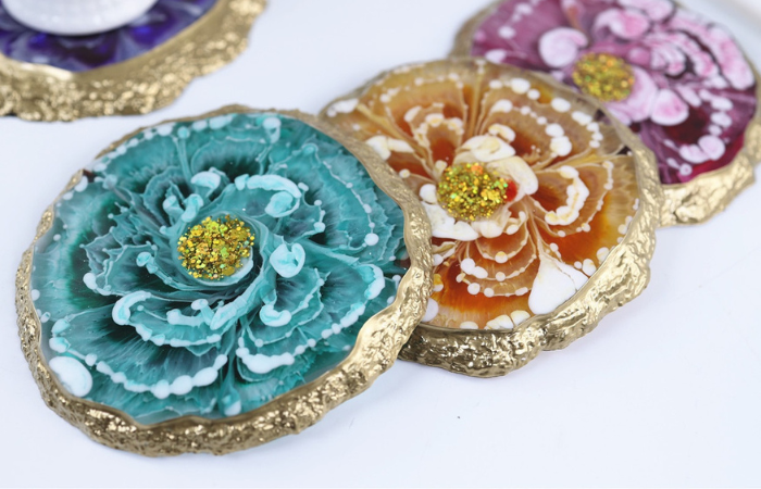 Wie man einen Untersetzer aus Epoxidharz herstellt