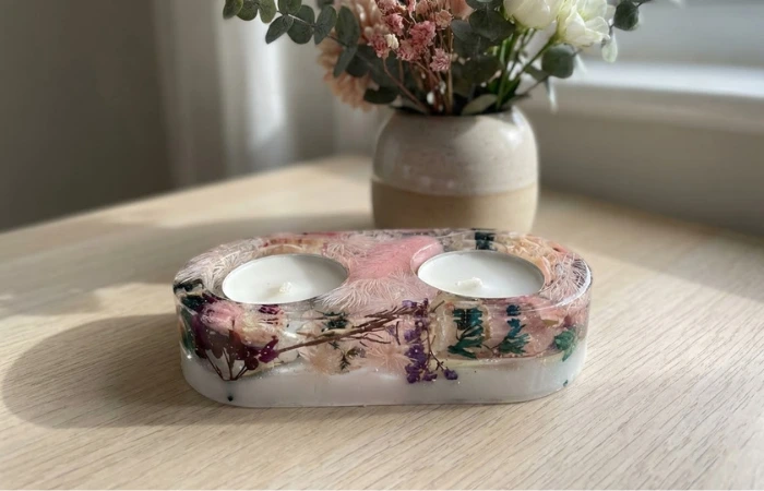 Jak vyrobit svícen z epoxidové pryskyřice