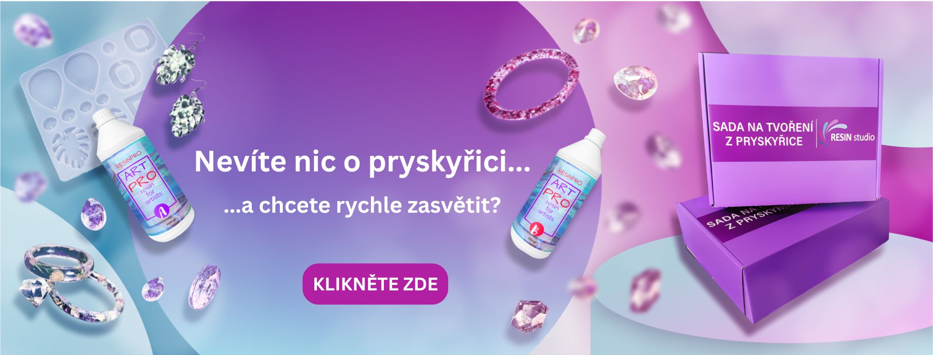 Nevíte nic o pryskyřici... a chcete zasvětit?