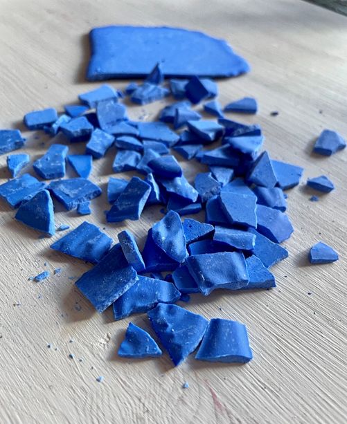 kousky pro terrazzo efekt z minerální pryskyřice