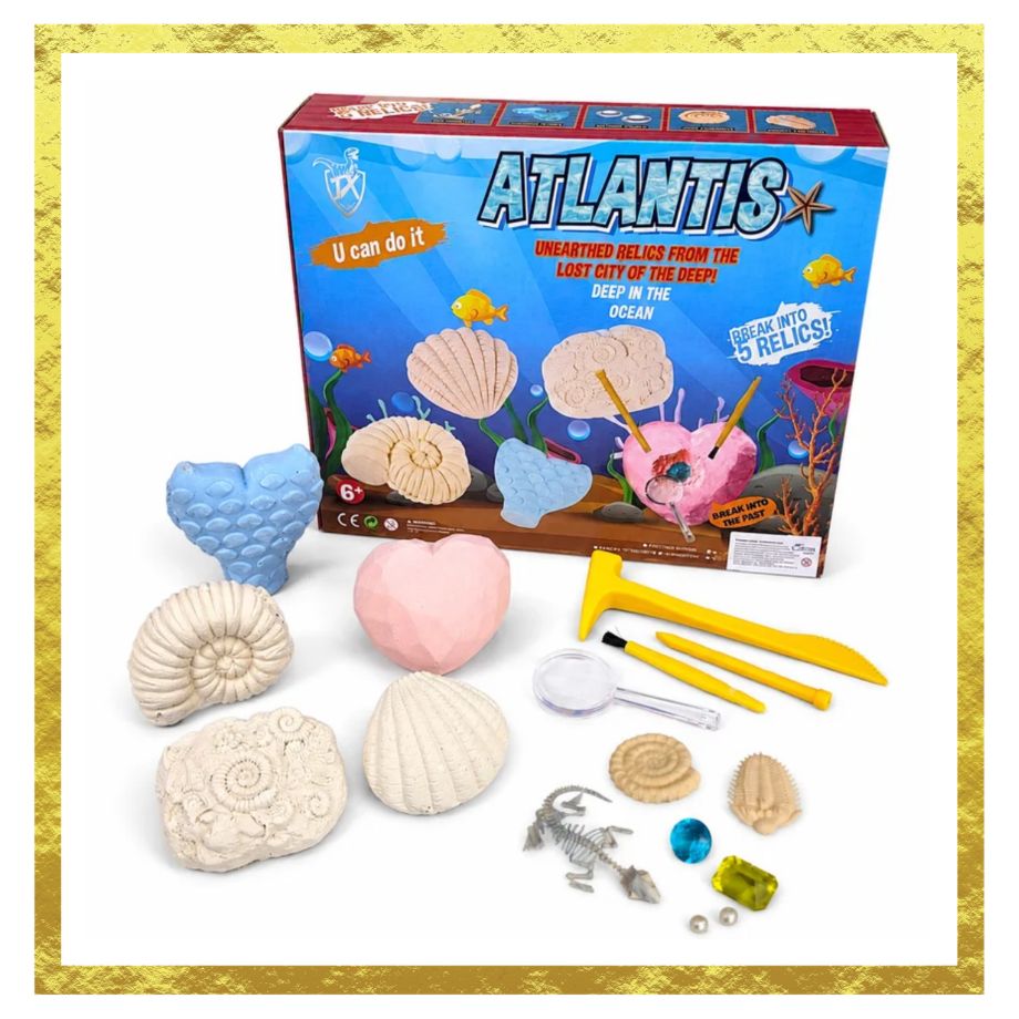 Archäologie-Set für Kinder — Atlantis
