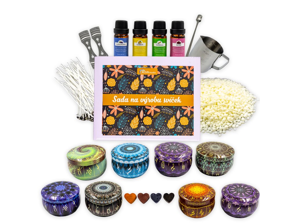 Sada na výrobu svíček