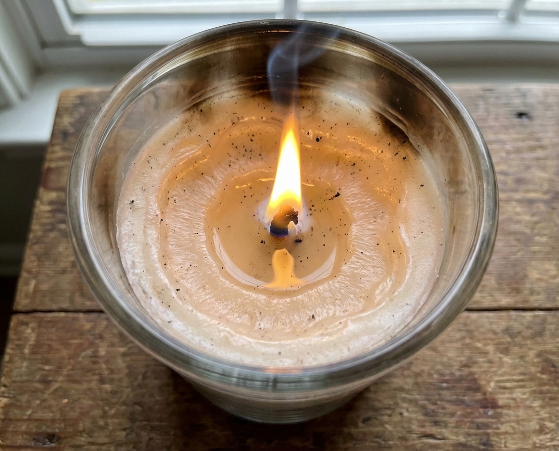 Zakouřená svíčka