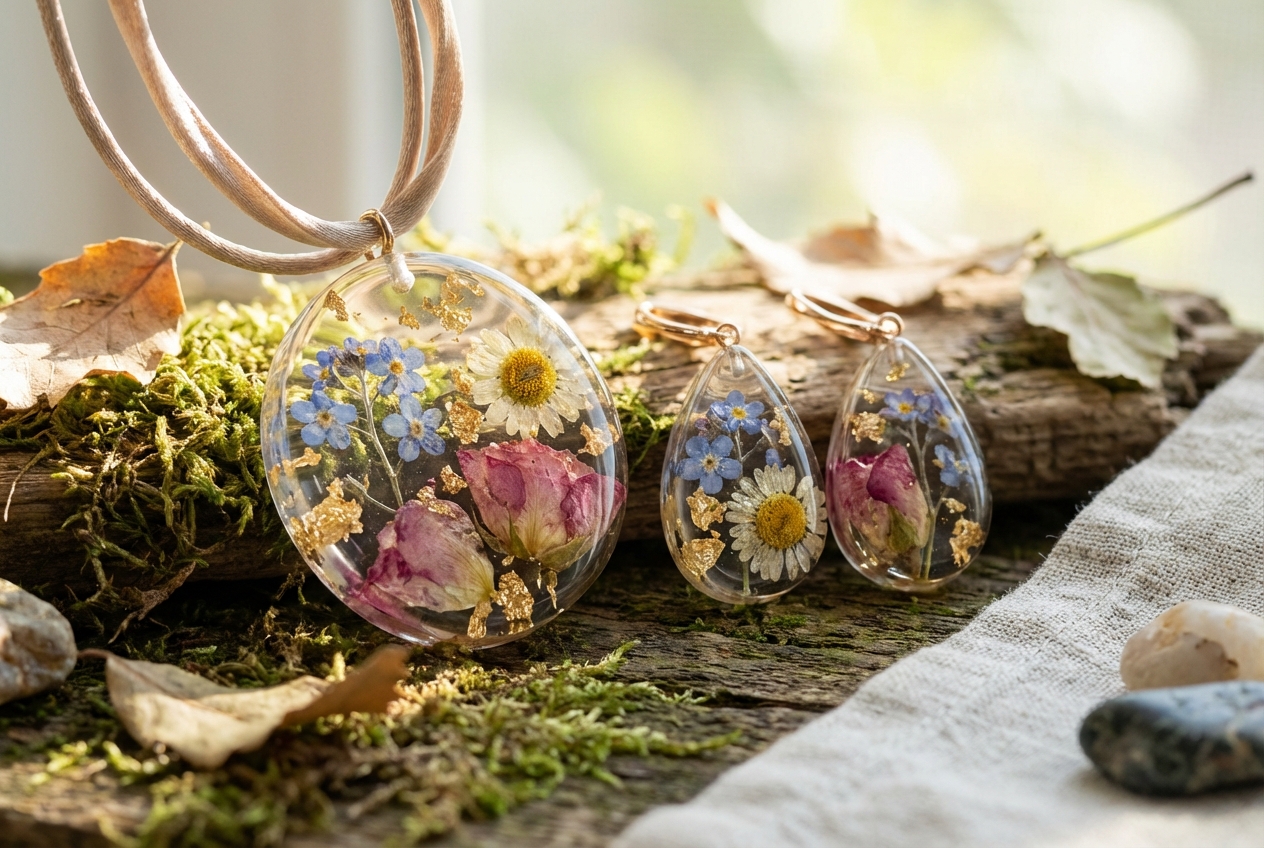 šperky z pryskyřice