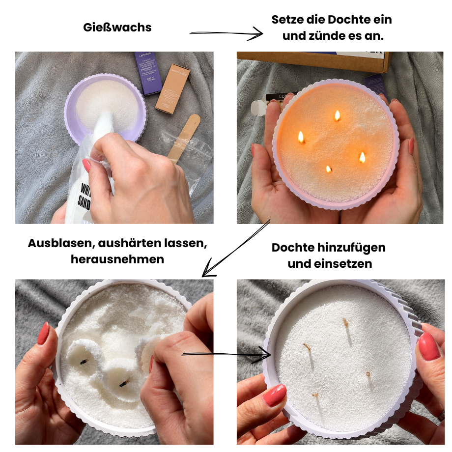 Wie wird Perlenwachs verwendet?