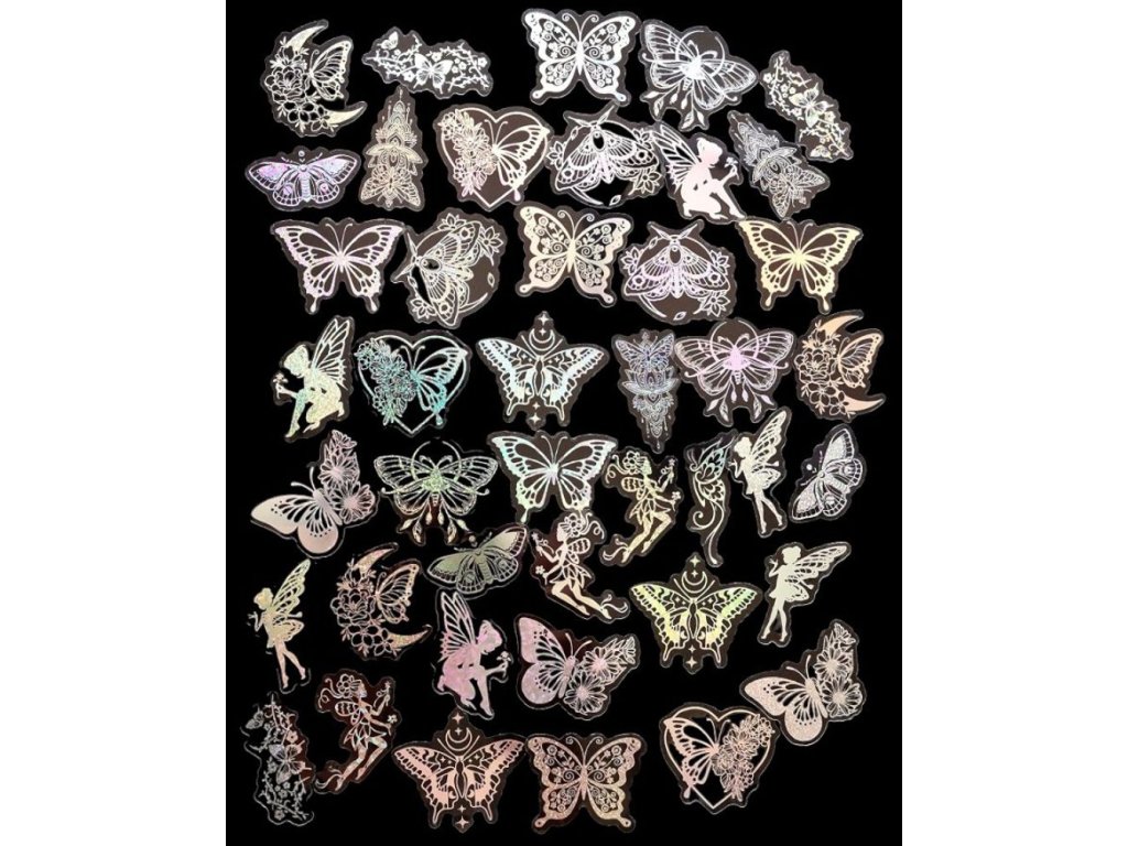 Holografické nálepky do živice