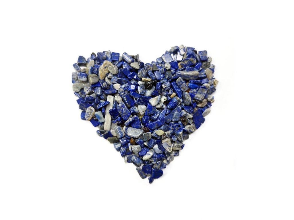 Natürliche getrommelte Mineralien – Lapis Lazuli (Lazurit) 4–15 mm