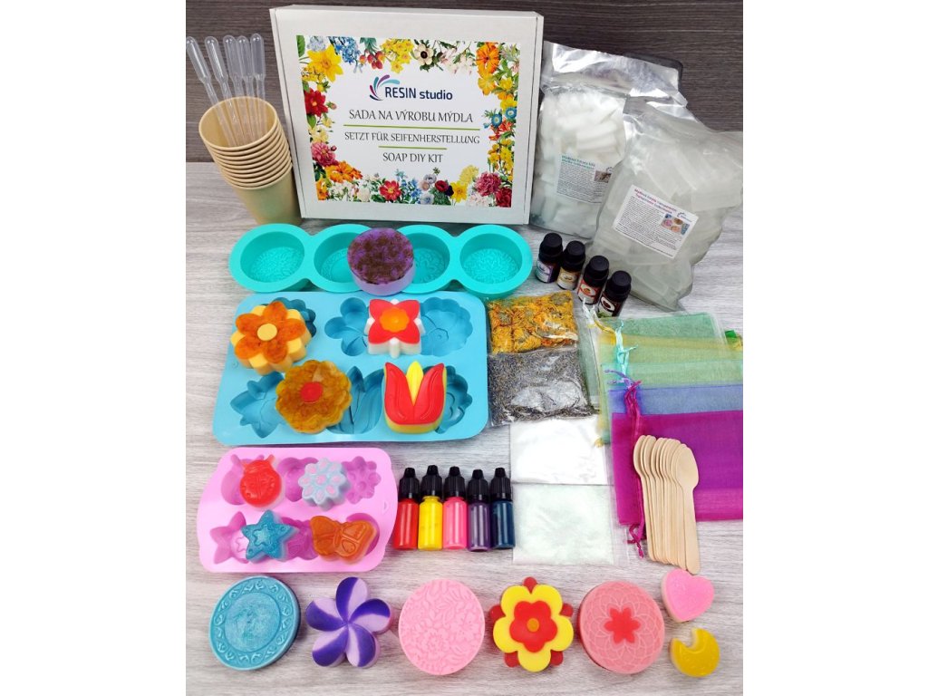 Geschenk-Starterset zur Herstellung von XXL-Seifen