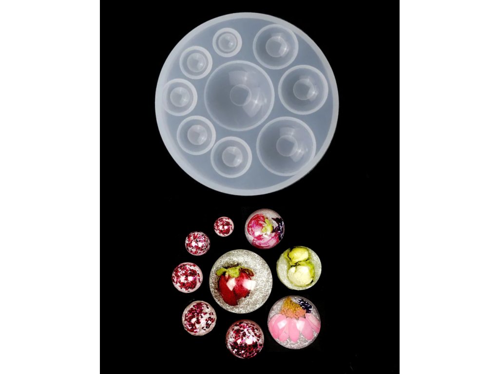Silikonform – Cabochons