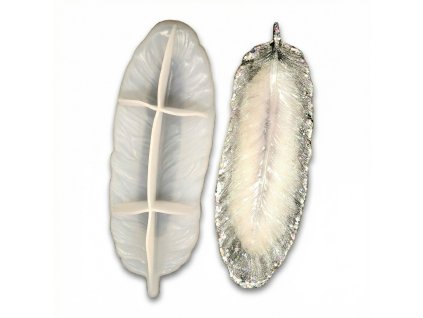 Silikonová forma – miska pírko