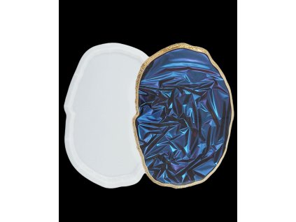 Silicone mold for epoxy resin - oval agate