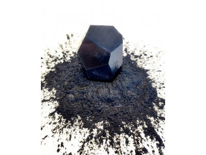 Metalické prášky do pryskyřice - černé odstíny
