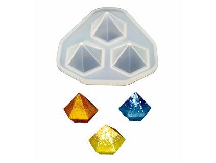 1478 silikonova forma krystaly