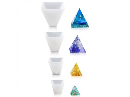 Silikonové formy – pyramidy