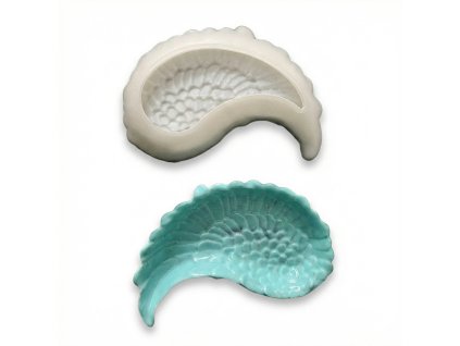 Silikonová forma – miska andělské křídlo