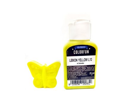 Zitronengelbe Farbe COLORFUN Serie 25 ml