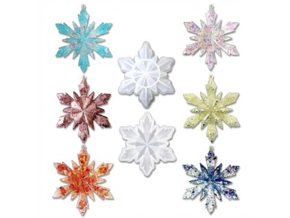 Silikonová forma – vločka