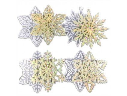 Silikonové formy – vločky