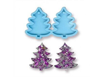 Silikonová forma – stromeček