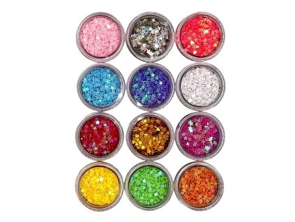 Súprava holografických ozdôb do živice