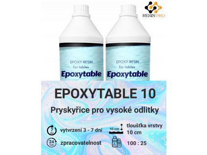 Epoxidová pryskyřice EPOXYTABLE 10