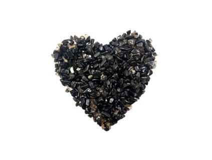Přírodní tromlované minerály – Obsidián 4–10 mm