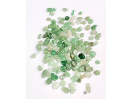 Přírodní tromlované minerály - Avanturín zelený 3-12 mm