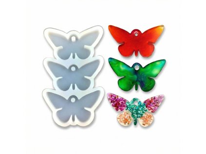 Silikonová forma – motýli