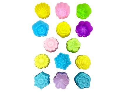 Silicone Soap Molds - Flowers Various Types